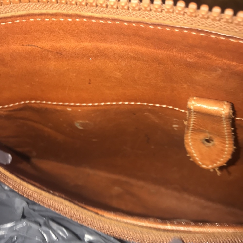 🥰💯🥰💯 vintage Dooney & Bourke!!! What A Bag💕Genuine Pebble Leather! - Picture 12 of 15